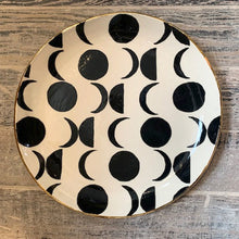 Load image into Gallery viewer, Black Lunar Many Moons Platter - 14&quot;
