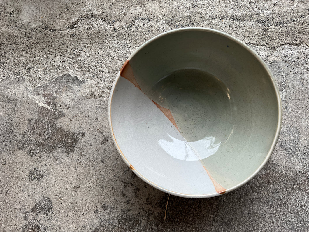 Pownal Woodfire Celadon Bowl #12 - Large