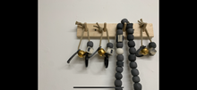 Load image into Gallery viewer, Ceremony Beads - Black Carbon Talisman
