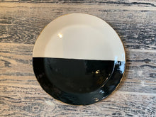 Load image into Gallery viewer, Black Lunar Place Settings - 6&quot; Cake Plate
