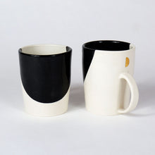 Load image into Gallery viewer, Black Lunar Place Settings - Mug
